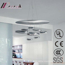 European Chrome Indoor Hanging Ceiling Lamp for Hotel Project